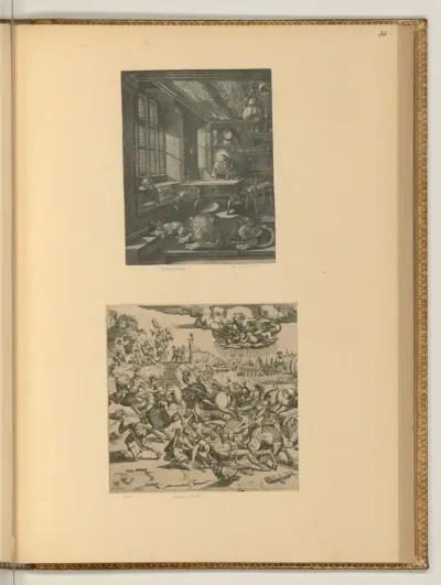 Heiliger Hieronymus im Gehäuse; Bekehrung des Apostels Paulus