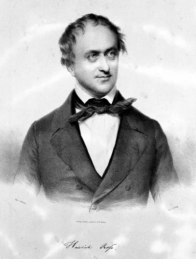 Heinrich Rose. Lithograph by C. Mittag after C. L'Allemand