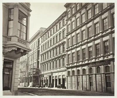 Heinrichsgaβe No. 1, Zinshaus des Herrn A. M. Ruβo