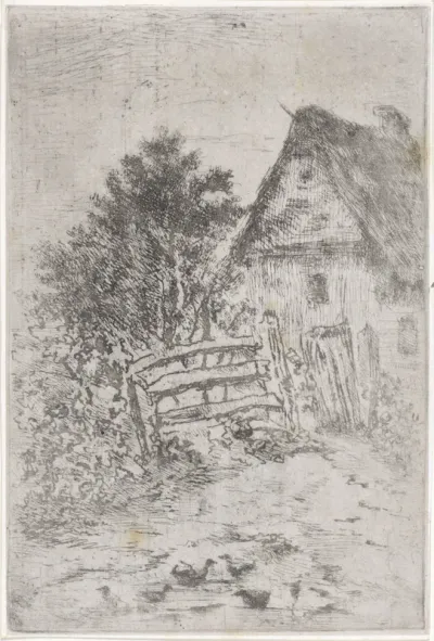 Hek voor een huis