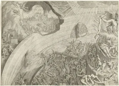 Hel en vagevuur (deel linksboven)