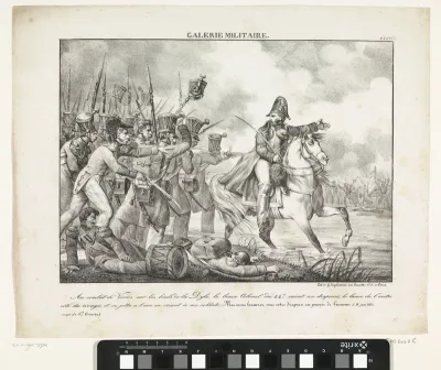 Heldenmoed van generaal Grouchy in de slag bij Waver, 1815