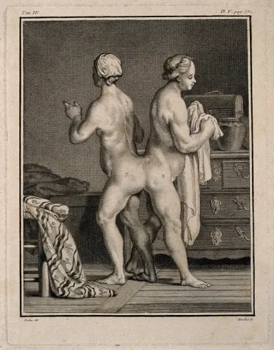 Hélène and Judith, conjoint twins known as The Hungarian Sisters