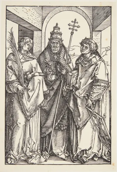 Helgenerne Skt. Laurentius, Sixtus og Stefan