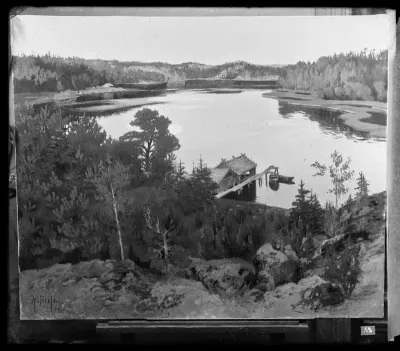 Helmi Biese: "Näkymä meren yli" vuodelta 1898