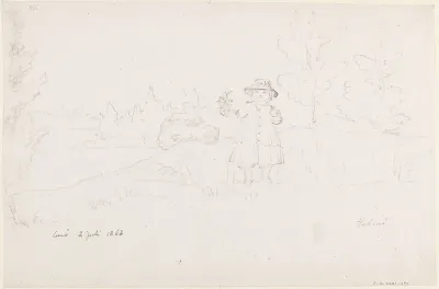Helmi in Summer Landscape
