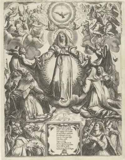 Hemelvaart en kroning van Maria
