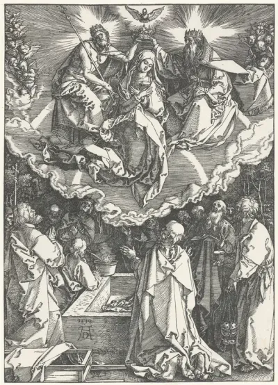 Hemelvaart en kroning van Maria