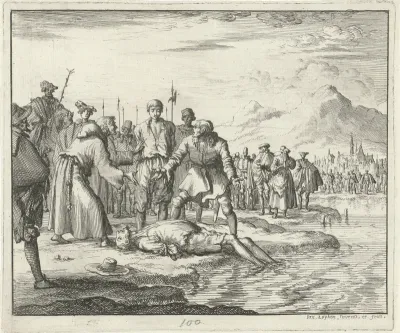 Hendrik Sumer te Baden verdronken, 1582