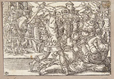 Henrettelsen af kongen af Siracusa og hans familie