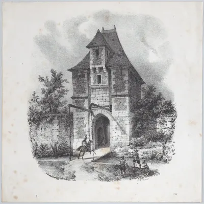 Henri IV Entering at Aumale