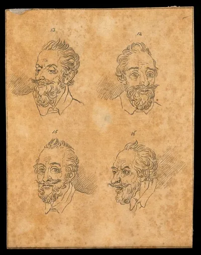 Henri of Navarre, King of France shown in four imaginary poses