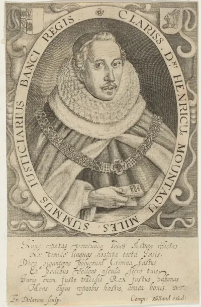 Henricus Montagu (Henry Montague, First Earl of Manchester)