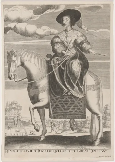 Henrietta Maria on Horseback
