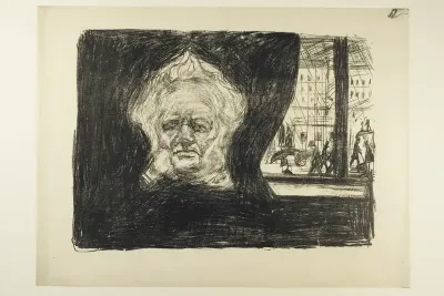 Henrik Ibsen at the Grand Café