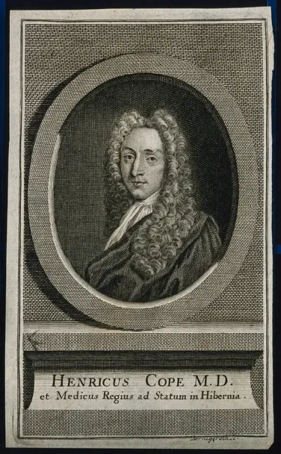 Henry Cope. Line engraving by Bernigeroth