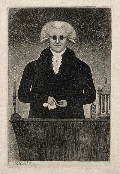 Henry Moyes. Etching by J. Kay, 1796