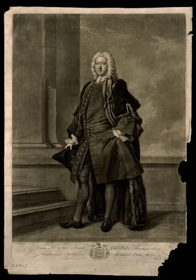 Henry Prude. Mezzotint by J. Faber, junior, 1744, after T. Hudson
