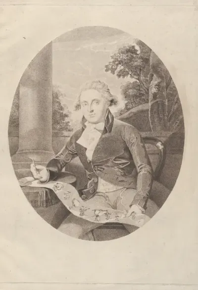 Henry William Bunbury Drawing his "Long Minuet"