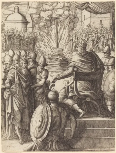 Heraclius Sentencing the Tyrant Phocas