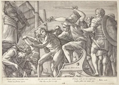 Herakles kæmper mod Geryon