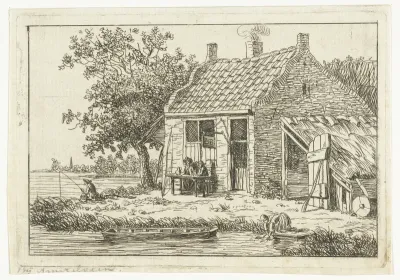 Herberg aan het water bij Amstelveen