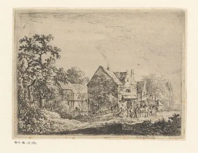 Herberg bij een watermolen