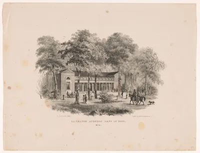 Herberg in het Haagse bos