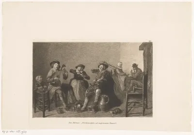 Herberg met musicerende boeren