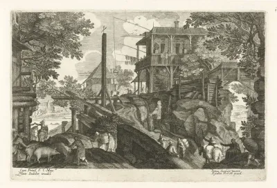 Herberg met reizigers