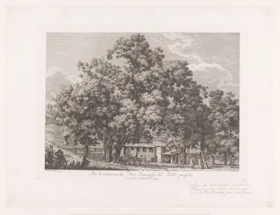 Herberg op de Monte Testaccio, ontspanningsplaats van de Bentveugels