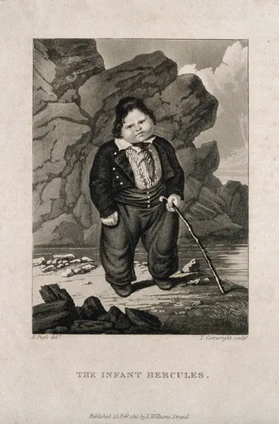 Hercules, a very large child