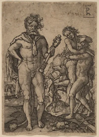 Hercules and Antaeus