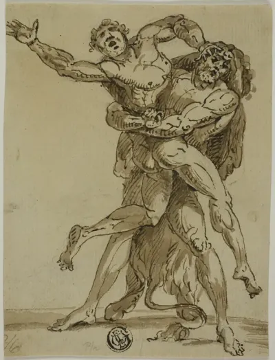 Hercules and Antaeus