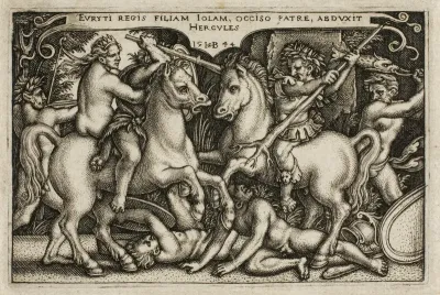 Hercules and Iole, from The Labors of Hercules