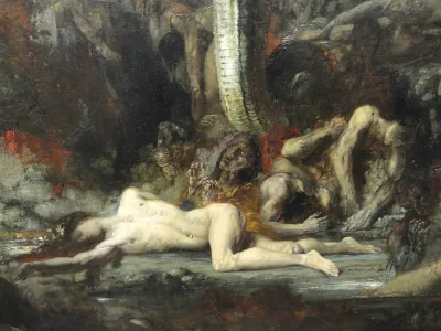 Hercules and the Lernaean Hydra, 1875 76