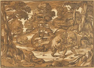 Hercules and the Nemean Lion