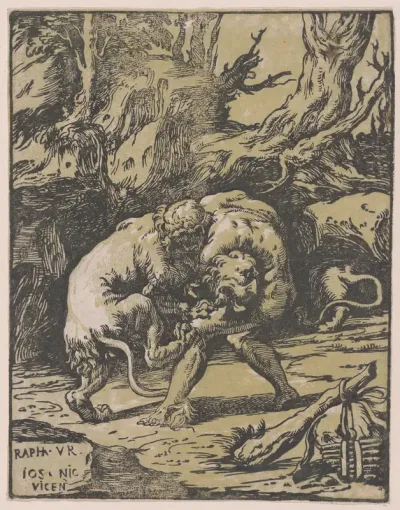 Hercules and the Nemean Lion