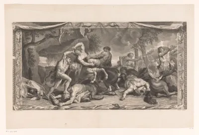Hercules bevecht de Centauren