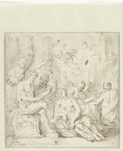 Hercules bij Omphale