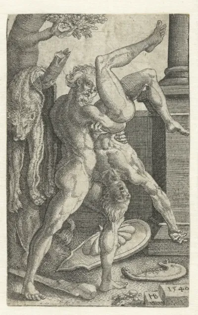 Hercules doodt Antaeus