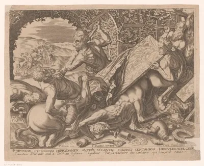 Hercules doodt de centaur Eurytion