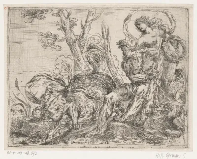 Hercules doodt de centaur Nessus