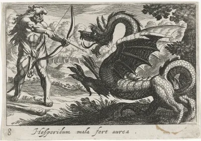 Hercules doodt de draak Ladon