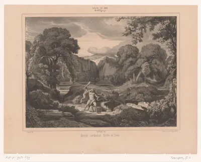Hercules doodt de Hydra van Lerna