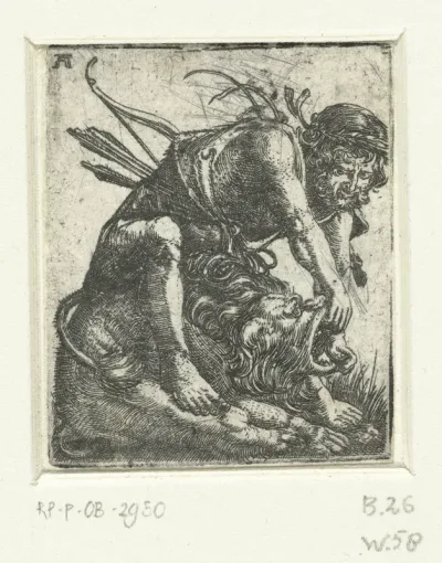 Hercules doodt de Nemeïsche leeuw