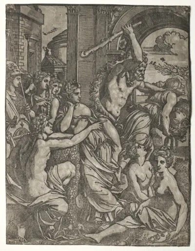 Hercules Driving Envy from the Temple of the Muses
