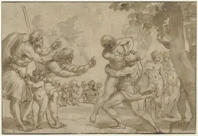 Hercules en Antaeus