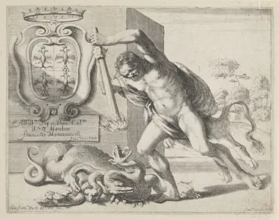 Hercules en de Hydra van Lerna