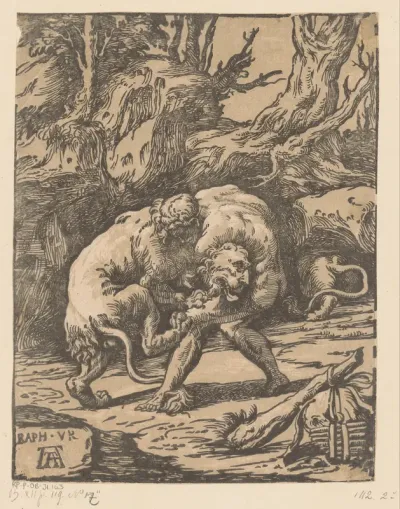Hercules en de Nemeïsche leeuw